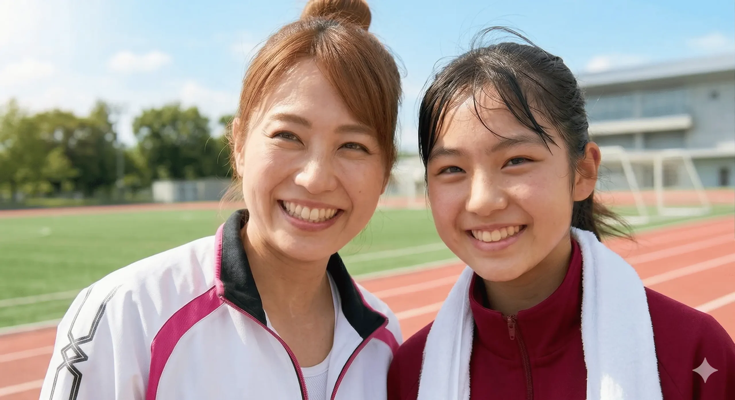 笑顔の生徒たち